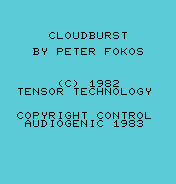 Cloudburst